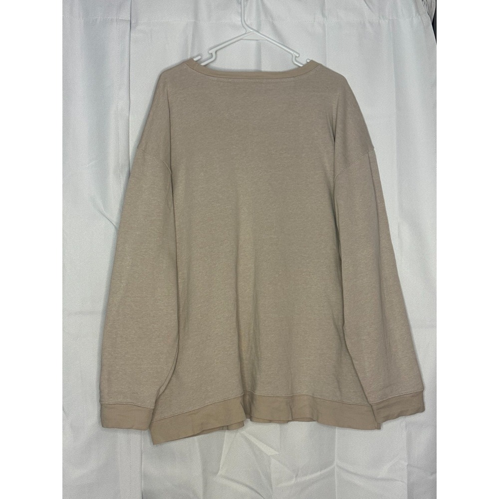 Natural Life Let's Just Go Floral VW Bus Graphic Sweatshirt XXXL Boho Travel Top - Picture 3 of 4